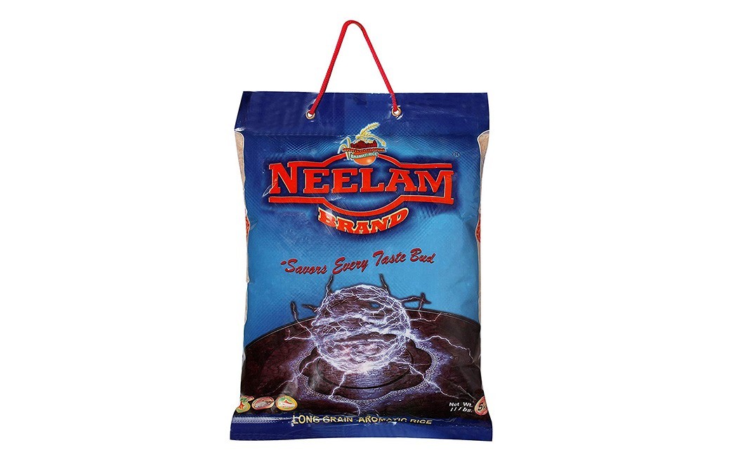 Shrilalmahal Neelam Long Grain Aromatic Rice    Pack  5 kilogram
